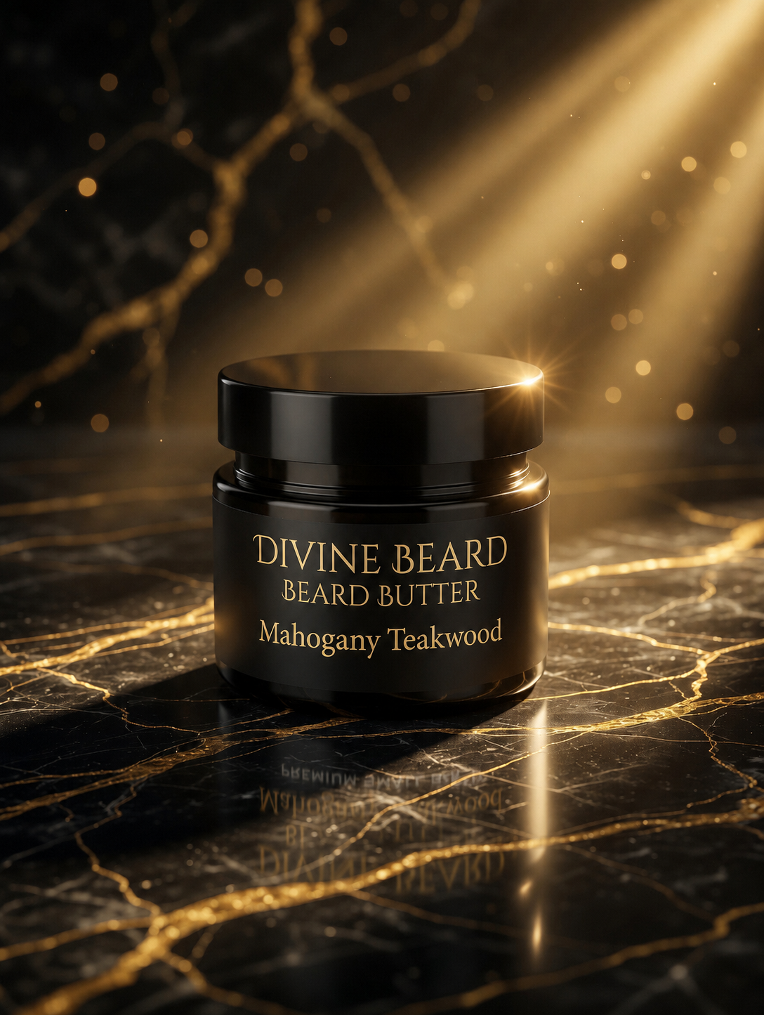 Divine Beard Mahogany Teakwood Beard Butter