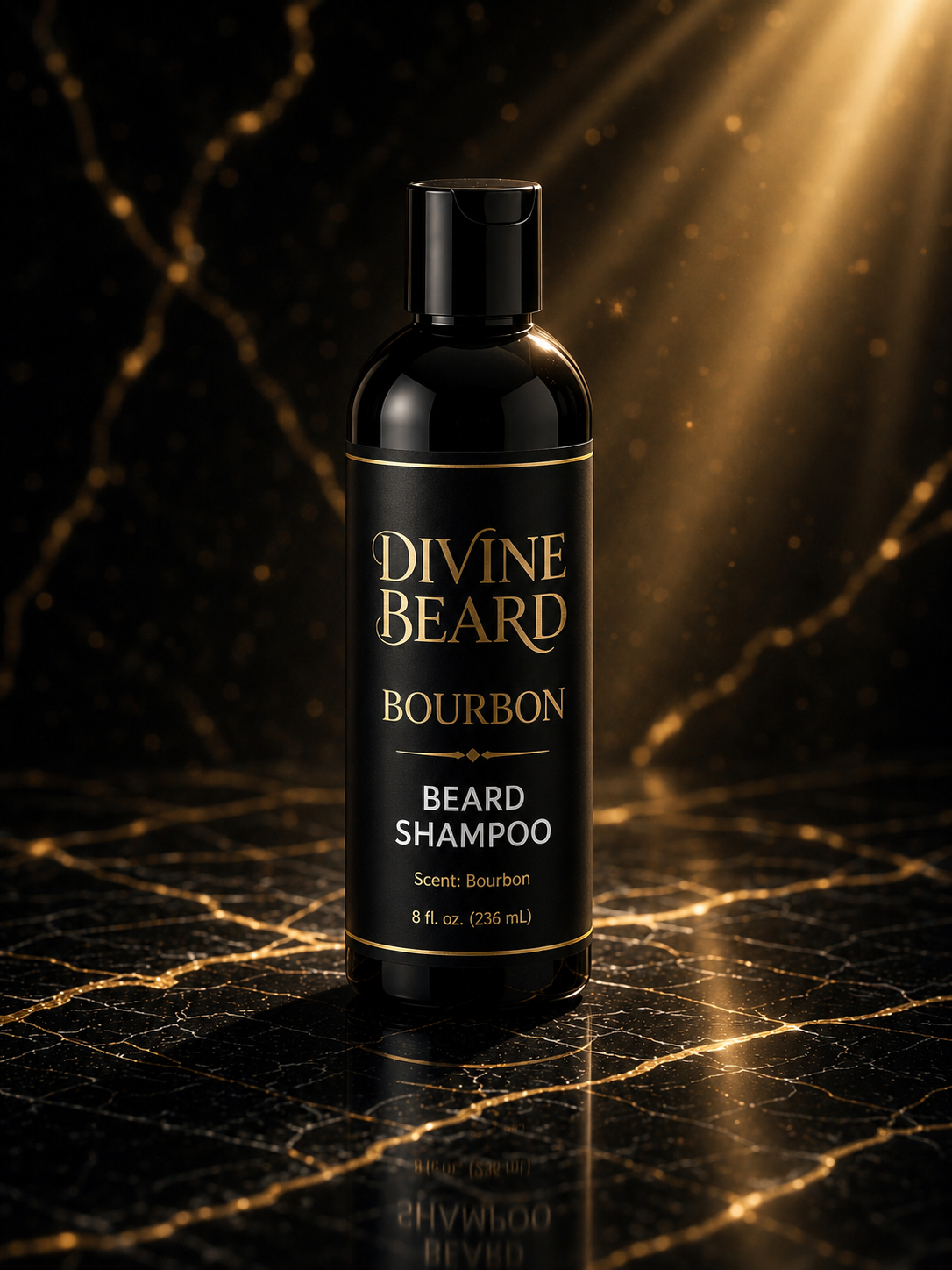 Divine Beard Bourbon Hair Beard Wash