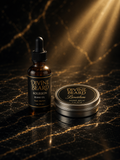 Divine Beard Bourbon Oil + Balm Combo